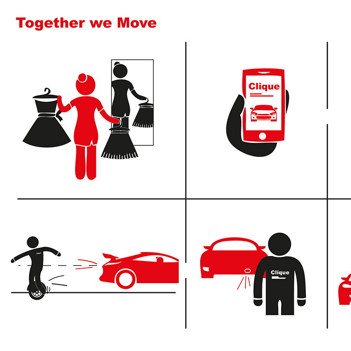 Move Autoverhuur app conceptontwikkeling | ietsmethaar | Trendonderzoek en conceptontwikkeling in Amersfoort